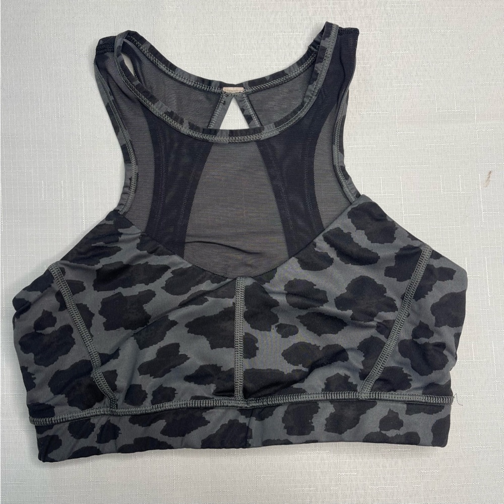 Women's Lululemon Gray Camo Sports‎ Bra
